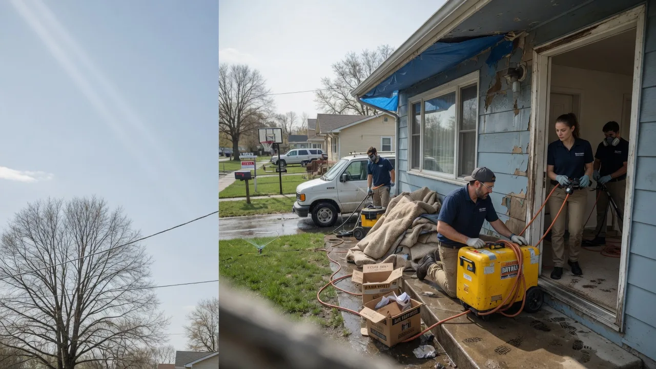 Basement Flood Cleanup in Stilwell, OK near me